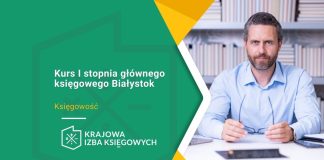 Kurs I stopnia głównego księgowego Białystok