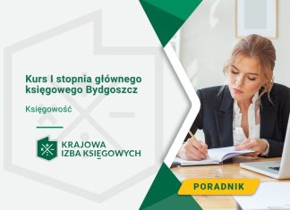 Kurs I stopnia głównego księgowego Bydgoszcz