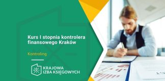Kurs I stopnia kontrolera finansowego Kraków