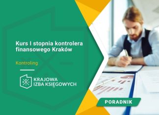 Kurs I stopnia kontrolera finansowego Kraków Kurs I stopnia kontrolera finansowego Kraków