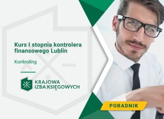 Kurs I stopnia kontrolera finansowego Lublin