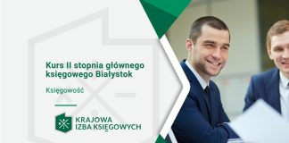 Kurs II stopnia głównego księgowego Białystok