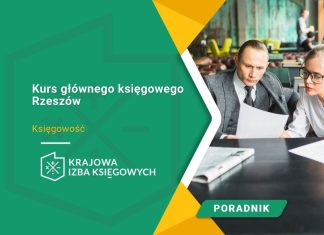 Kurs głównego księgowego Rzeszów Kurs głównego księgowego Rzeszów