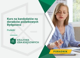Kurs na kandydatów na doradców podatkowych Bydgoszcz