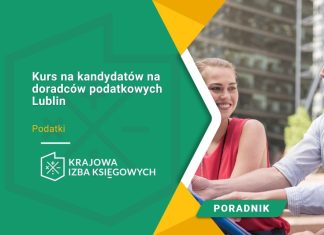 Kurs na kandydatów na doradców podatkowych Lublin