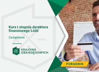 Kurs I stopnia dyrektora finansowego Łódź