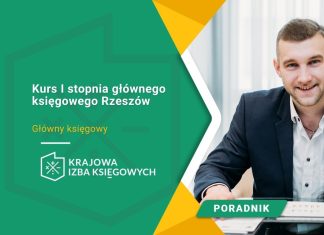 Kurs I stopnia głównego księgowego Rzeszów Kurs I stopnia głównego księgowego Rzeszów