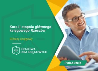 Kurs II stopnia głównego księgowego Rzeszów Kurs II stopnia głównego księgowego Rzeszów
