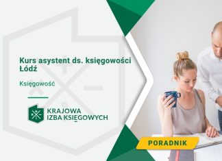 Kurs asystent ds. księgowości Łódź