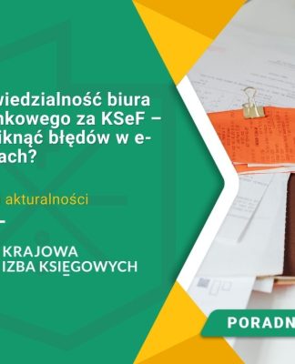 Odpowiedzialność biura rachunkowego za KSeF – jak uniknąć błędów w e-fakturach