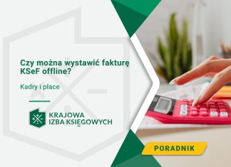 Czy można wystawić fakturę KSeF offline?
