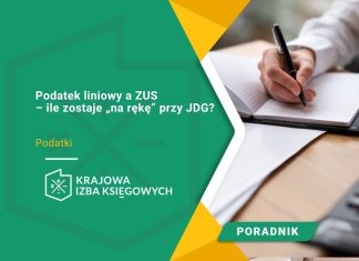 Podatek liniowy a ZUS – ile zostaje „na rękę” przy JDG?