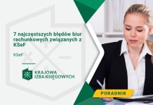 7 najczęstszych błędów biur rachunkowych związanych z KSeF