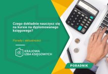 Czego dokładnie nauczysz się na kursie na dyplomowanego księgowego