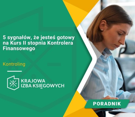 KURS II STOPNIA KONTROLERA FINANSOWEGO