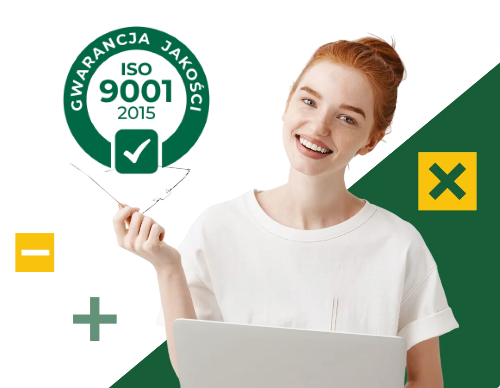 Gwarancja jakości &mdash; certyfikat ISO 9001:2015